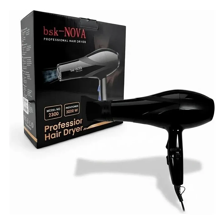 Nova Secador de Cabello Profesional 3000W con Función de Aire Frío 1