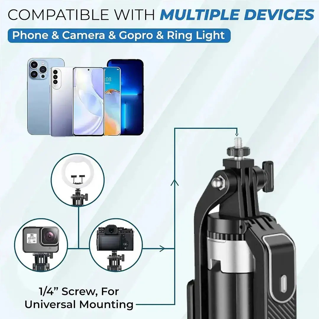 Linda Store Q515tk Trípode Inteligente con Seguimiento Facial IA 360 Grados 2