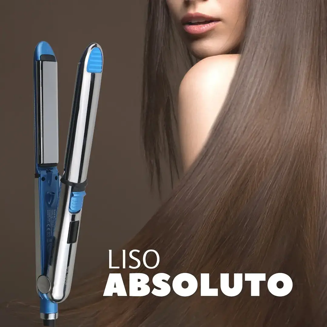 Maxi Plancha Alisadora y Onduladora Profesional 750°F con Placas de Titanio 4