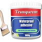Sellador Adhesivo Impermeable Transparente Tapagotera 1kg Pintable - Miniatura 1