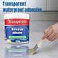 Sellador Adhesivo Impermeable Transparente Tapagotera 1kg Pintable - Miniatura 3