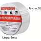 Cinta Tapagoteras de Butilo Impermeable con Aluminio 10cm x 5mt - Miniatura 2