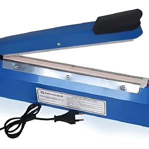 Selladora de Bolsas Manual por Impulso de 20 cm en Plástico ABS