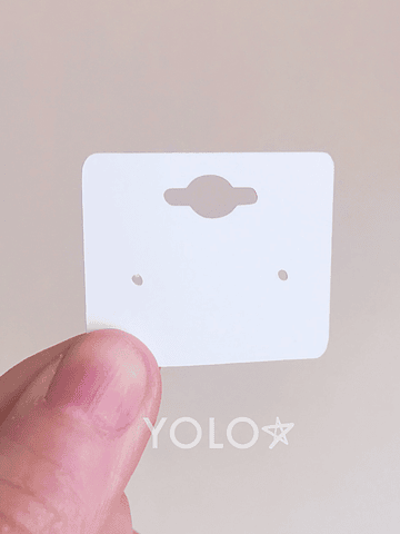 Set 400 tags etiquetas AROS XS Blanco