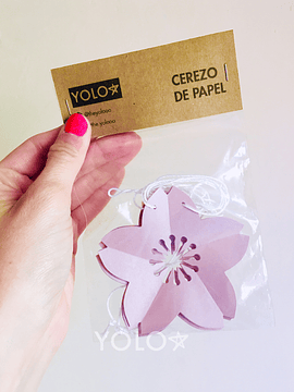 2x1 - Guirnalda de papel Flor de Cerezo 