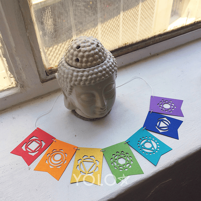 Pack 10 Mini Guirnaldas Chakras