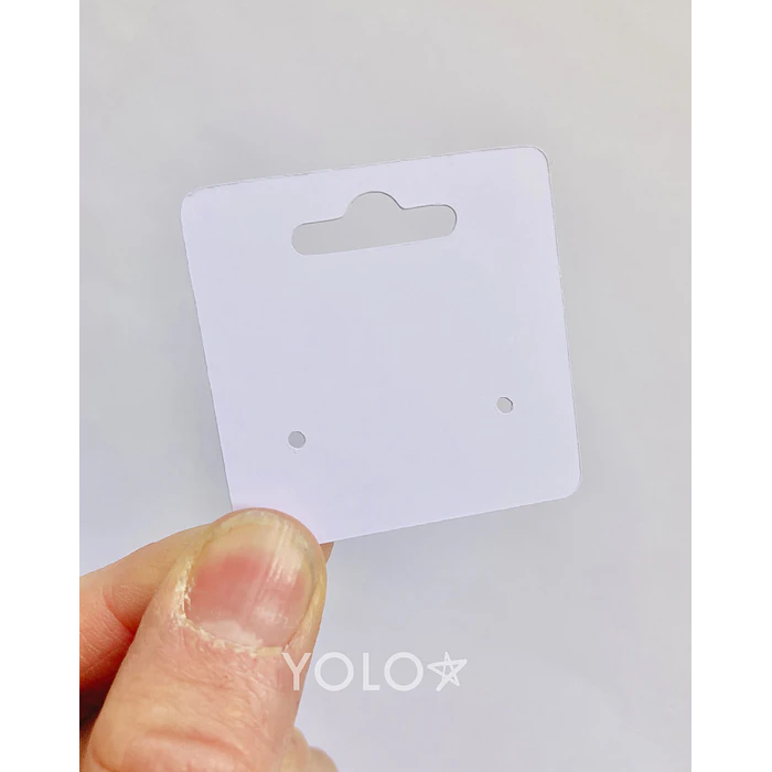 Set 300 tags etiquetas AROS S 4x4 cm Blanco
