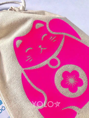 Bolsa 19x14 Lucky Cat