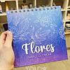 Libro para Colorear 17x17 cm Flores 1
