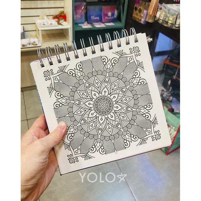 Libro para Colorear 17x17 cm Mandalas Vol2 3