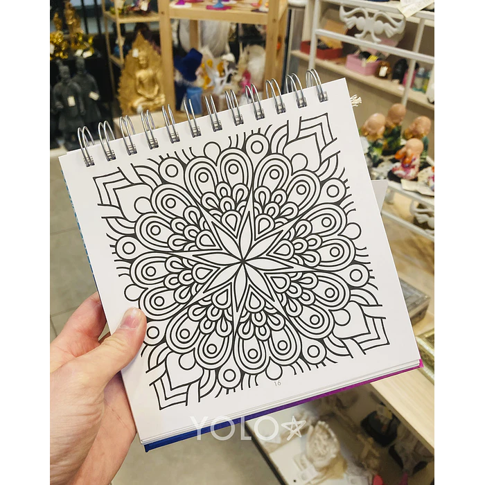 Libro para Colorear 17x17 cm Mandalas Vol2 2