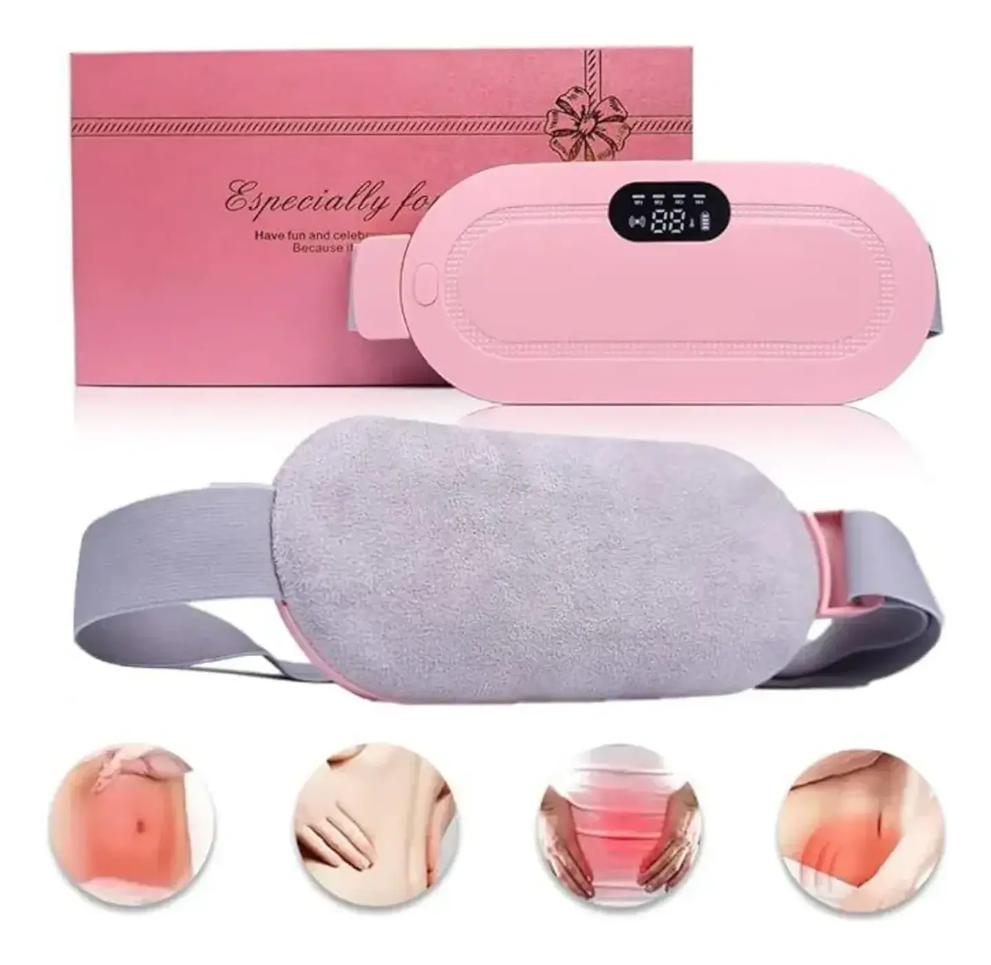Guatero USB Masajeador Menstrual - Adiós Cólicos  1