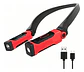  Linterna de Cuello LED  Manos Libres - Luz Potente Recargable USB  - Miniatura 1