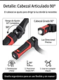  Linterna de Cuello LED  Manos Libres - Luz Potente Recargable USB  - Miniatura 4