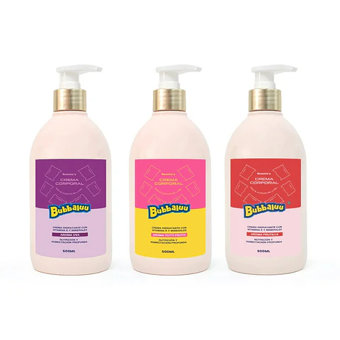 Crema Corporal Hidratante Bubbaluu_Frutilla 500ml