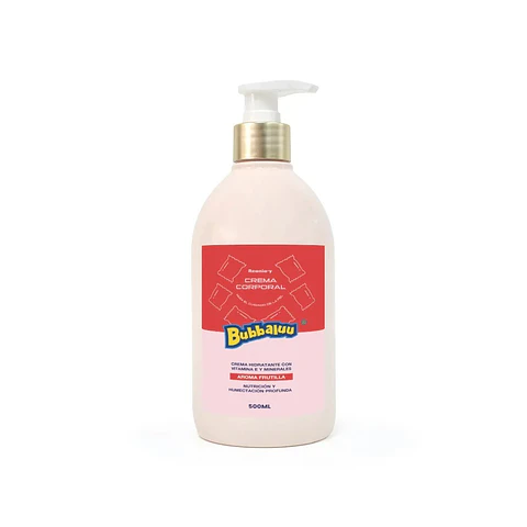 Crema Corporal Hidratante Bubbaluu_Frutilla 500ml