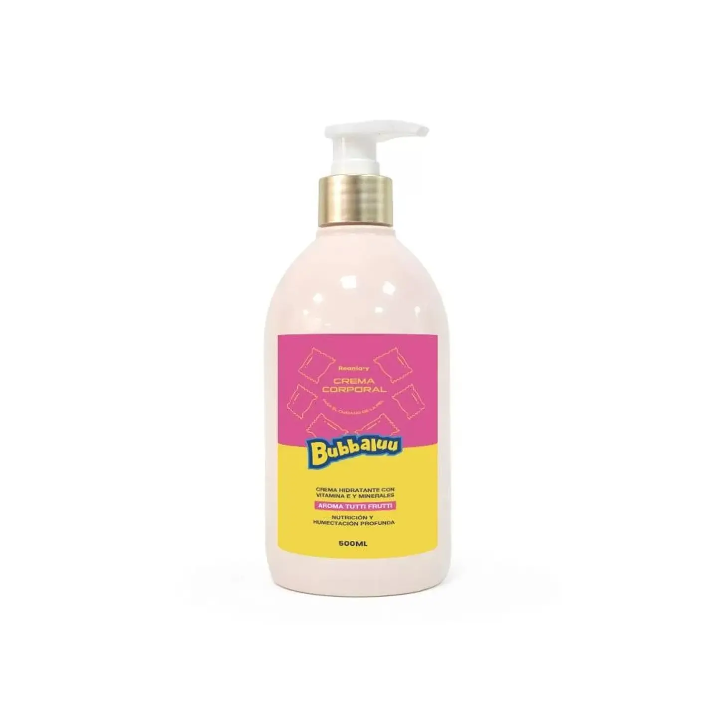 Crema Corporal Hidratante Bubbaluu_Tutti Frutti 500ml 1