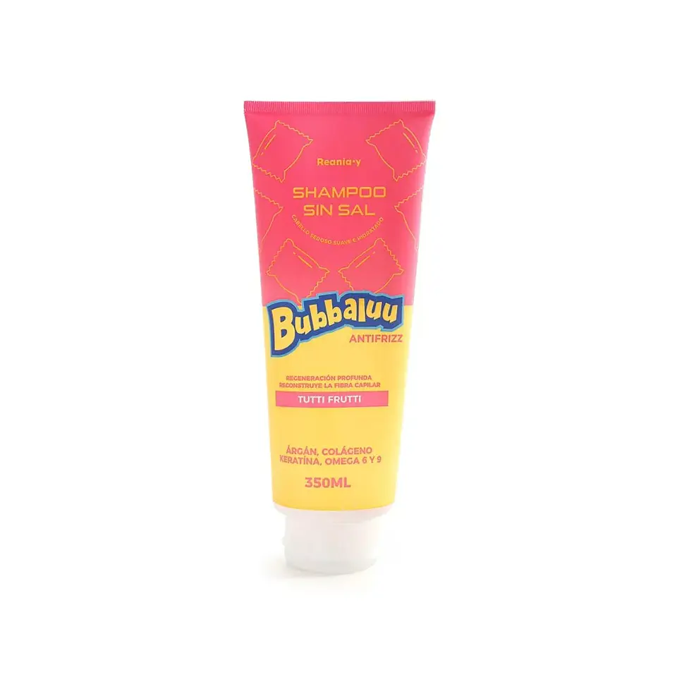 Shampoo Bubbaluu Anti frizz Aroma Tutti Frutti 1