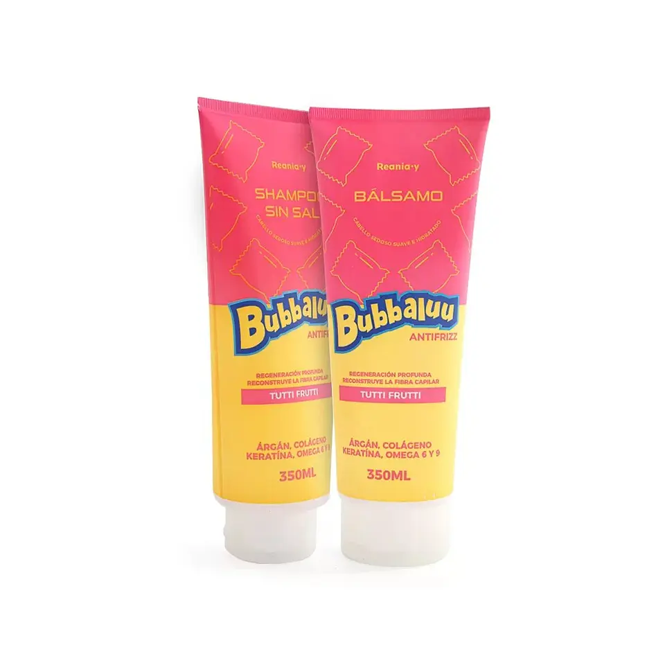 Shampoo Bubbaluu Anti frizz Aroma Tutti Frutti 2