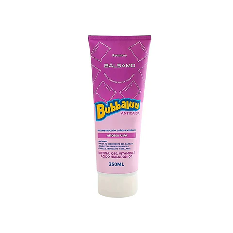 Bálsamo Bubbaluu Nutrición y Fortalecimiento Aroma Uva