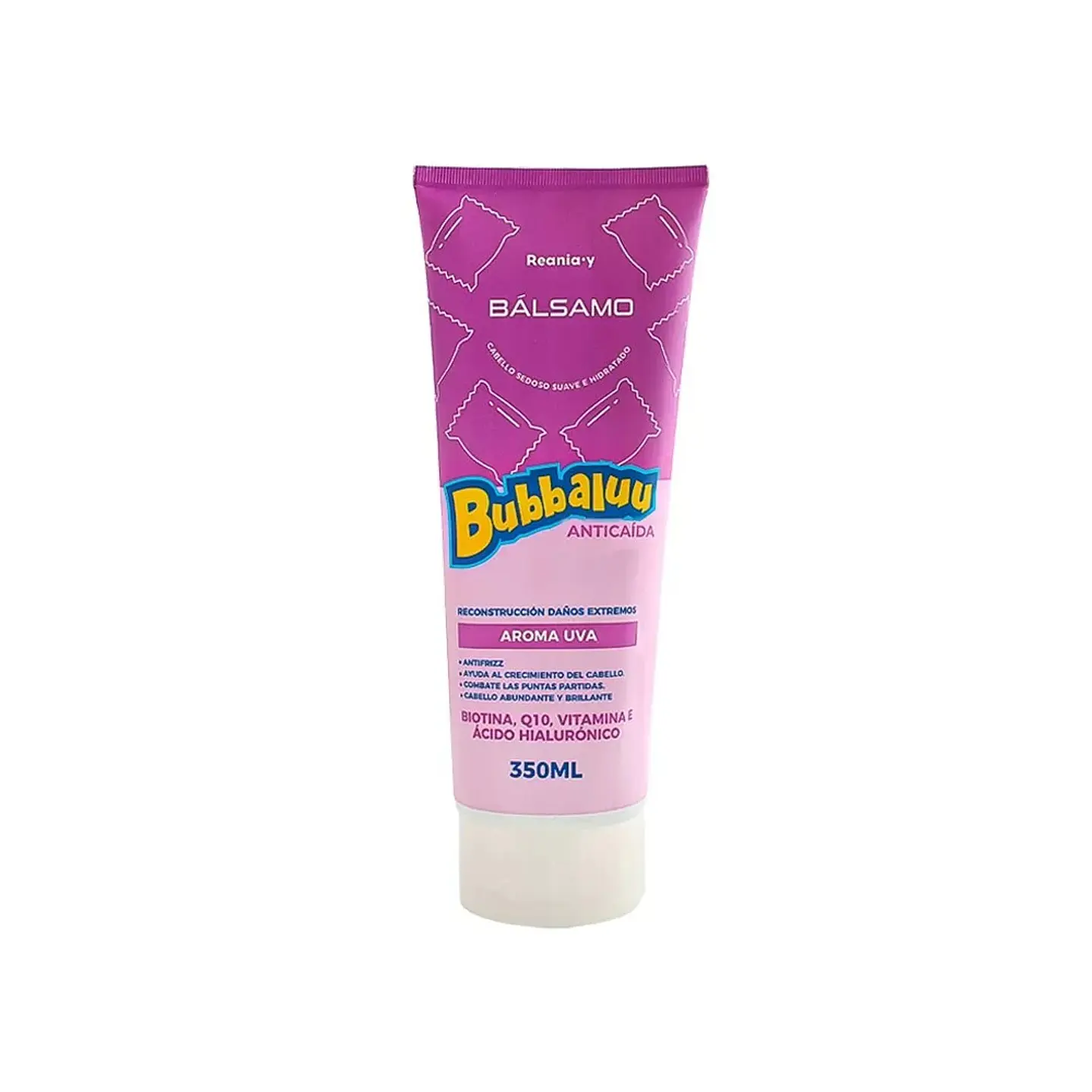 Bálsamo Bubbaluu Nutrición y Fortalecimiento Aroma Uva 1