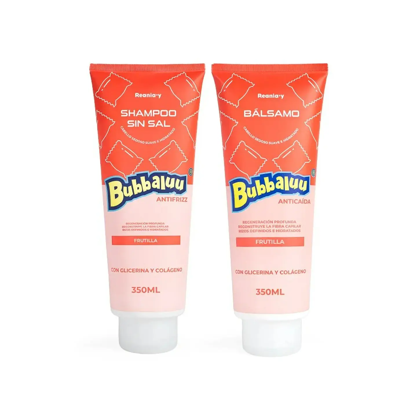 Bálsamo Bubbaluu Glicerina y Colágeno Aroma a Frutilla 2