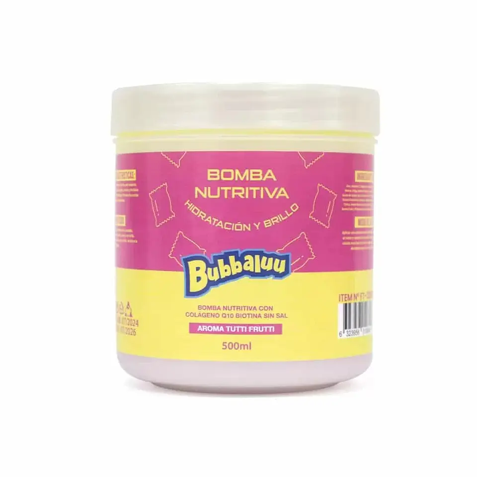 Bomba Nutritiva Capilar Bubbaluu Tutti Frutti 1