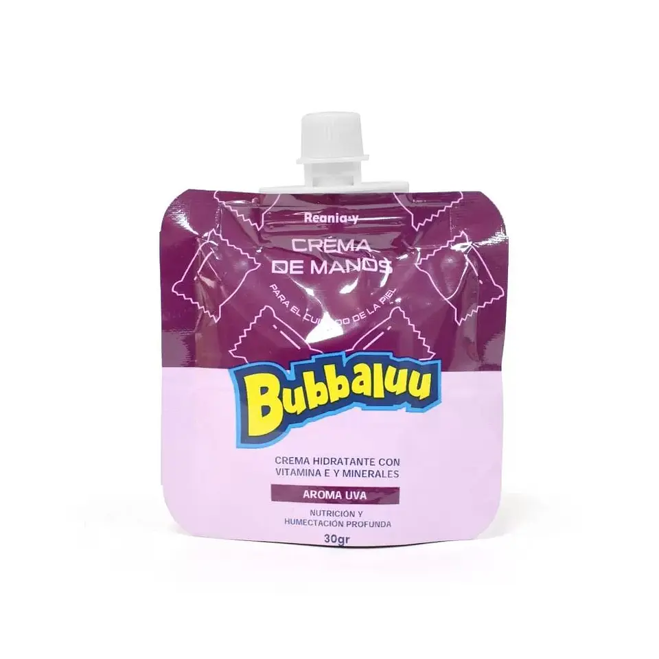 Crema de Manos Sachet Bubbaluu Aromas 30gr 4