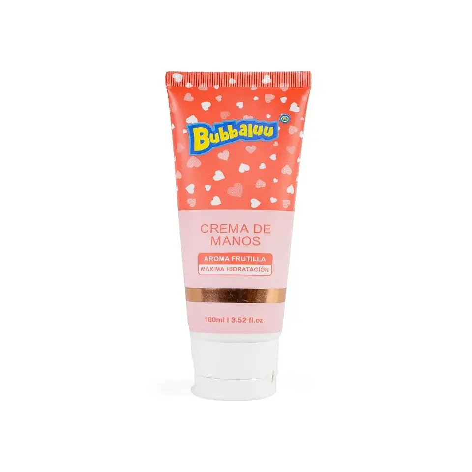 Crema de manos Bubbaluu Frutilla 100 gr. 1