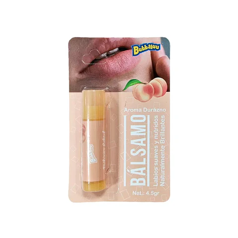 Balsamo Labial Hidratante Bubbaluu