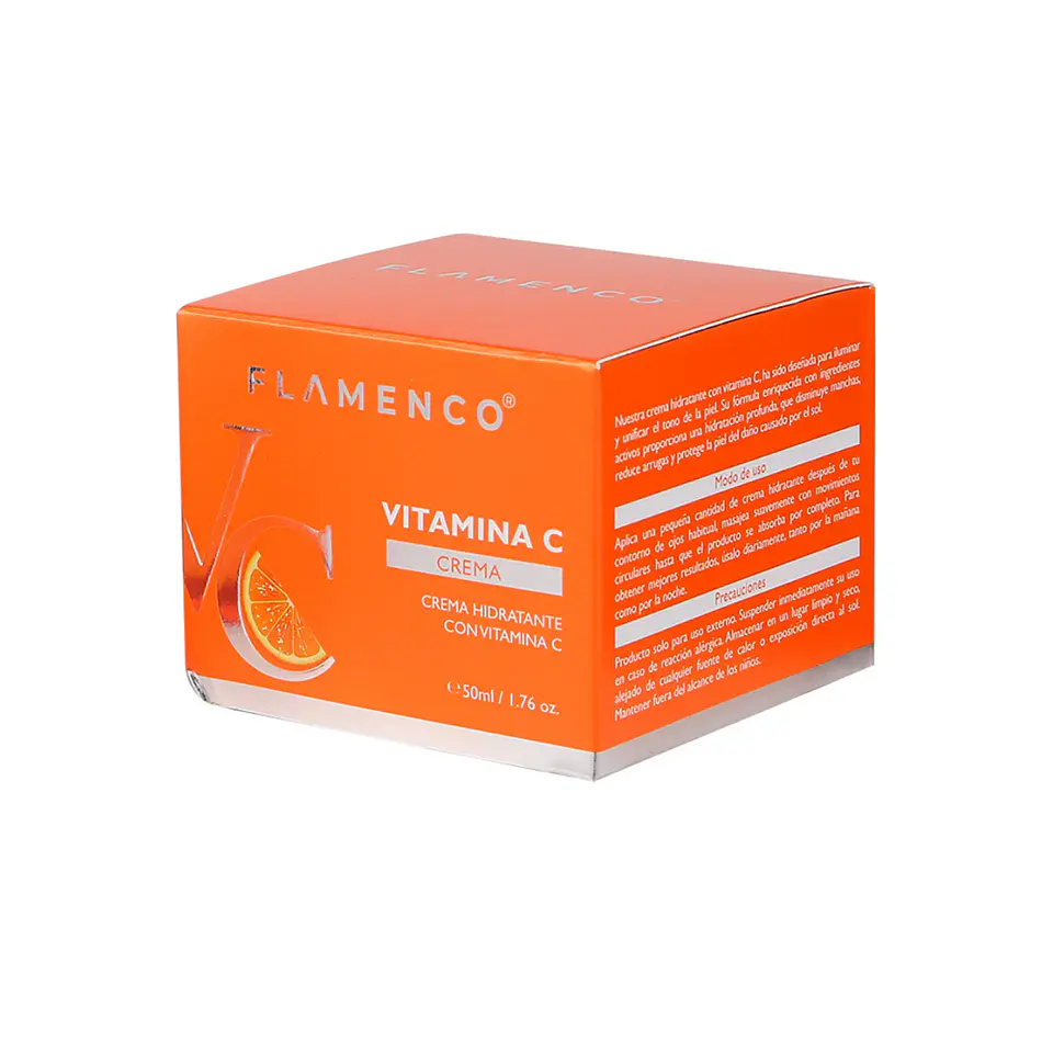 Crema Hidratante Vitamina C - Flamenco 2