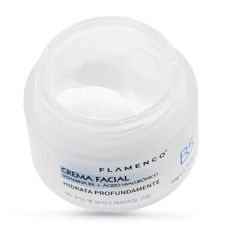 Crema Facial Vitamina B5 + Hialurónico - Flamenco 2
