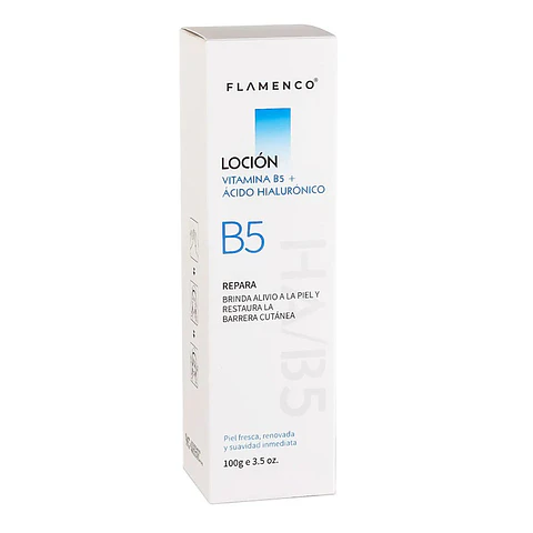 Loción Vitamina B5 + Ácido Hialurónico - Flamenco