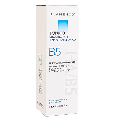 Tónico Vitamina B5 + Ácido Hialurónico - Flamenco