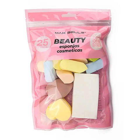 Esponjas de Maquillaje Beauty Mix 25 - Max Belleza