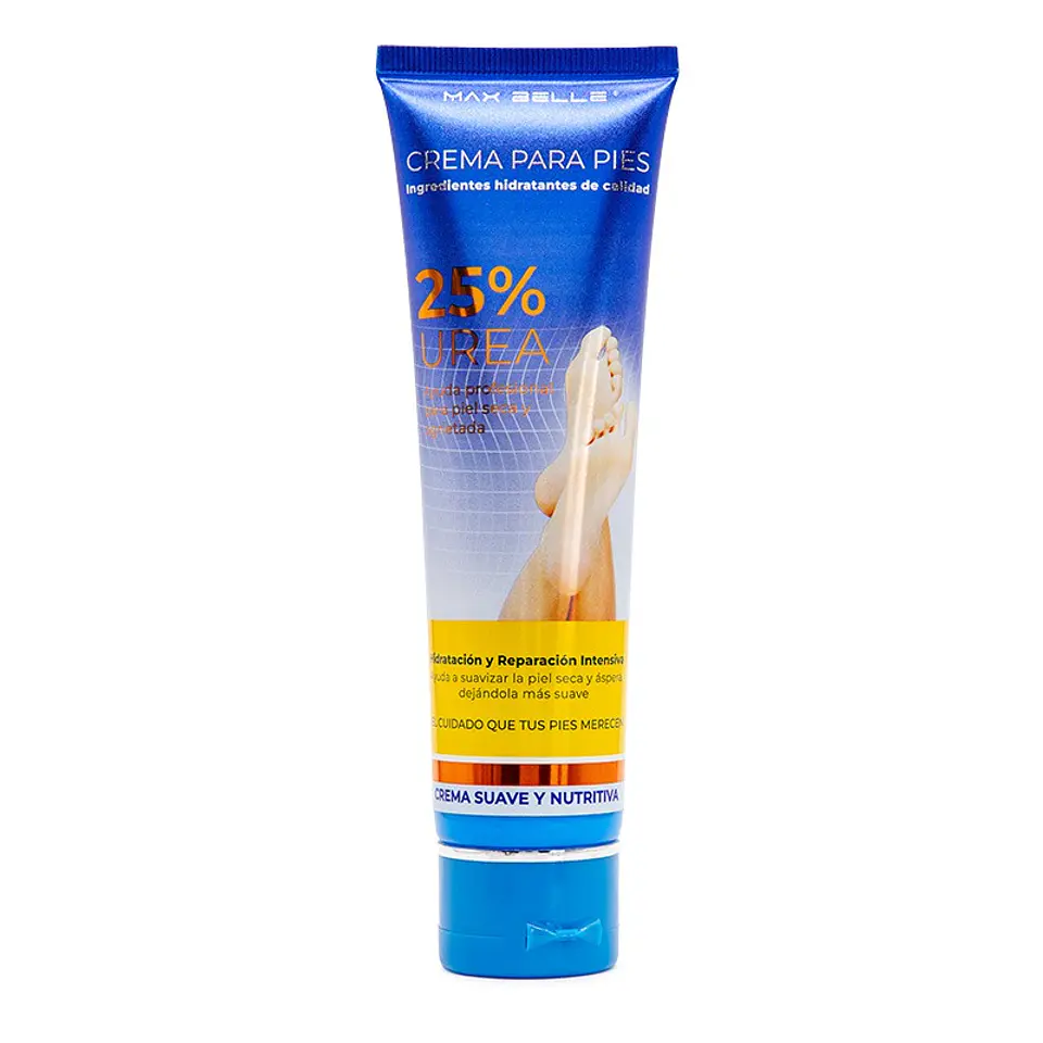Crema para Pies con Urea 25% - Max Belleza 1