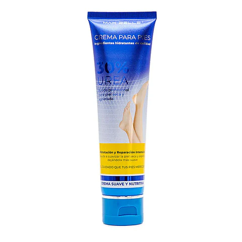 Crema para Pies con Urea 30% - Max Belleza
