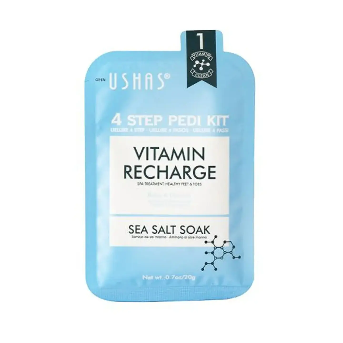 Kit Cuidado de Pies 4 Pasos Vitamin Recharge - Ushas 2