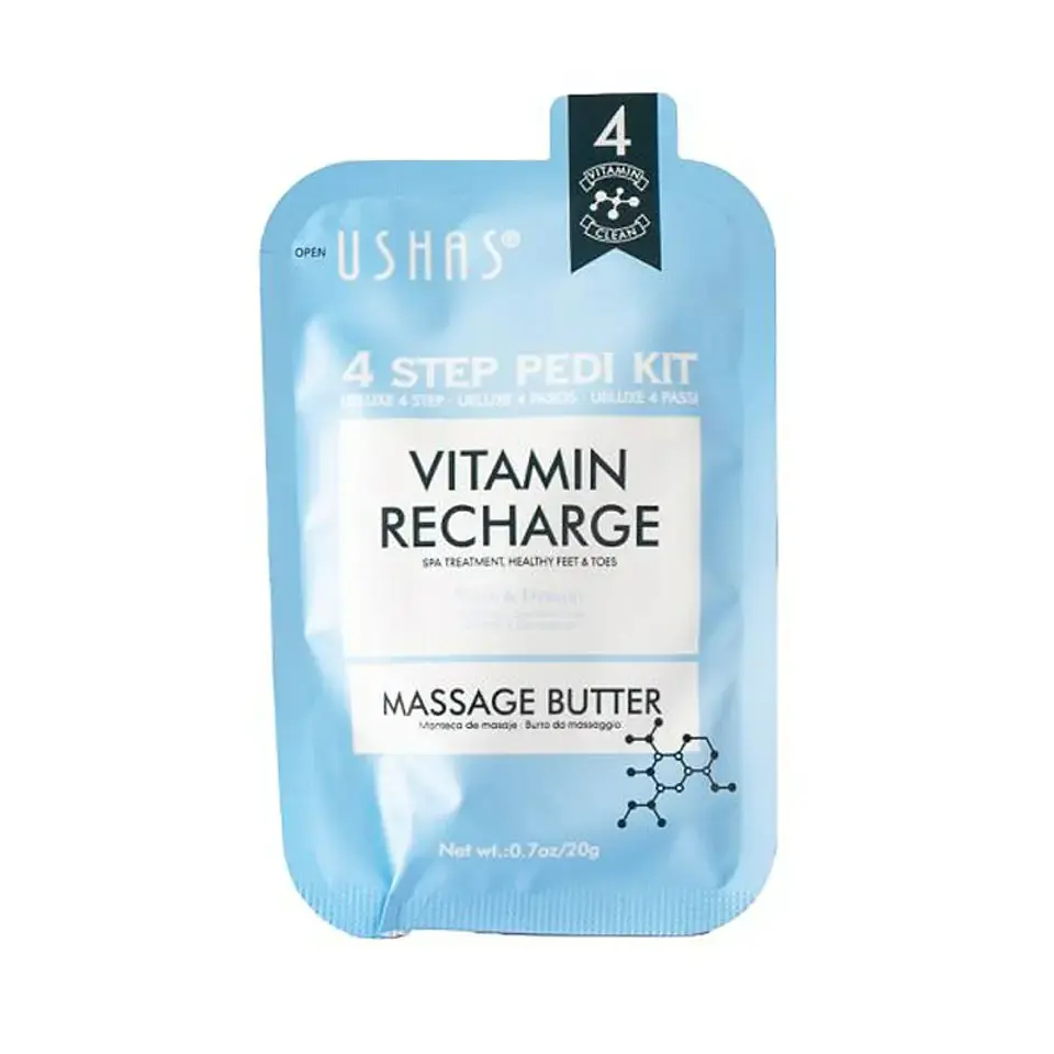 Kit Cuidado de Pies 4 Pasos Vitamin Recharge - Ushas 5