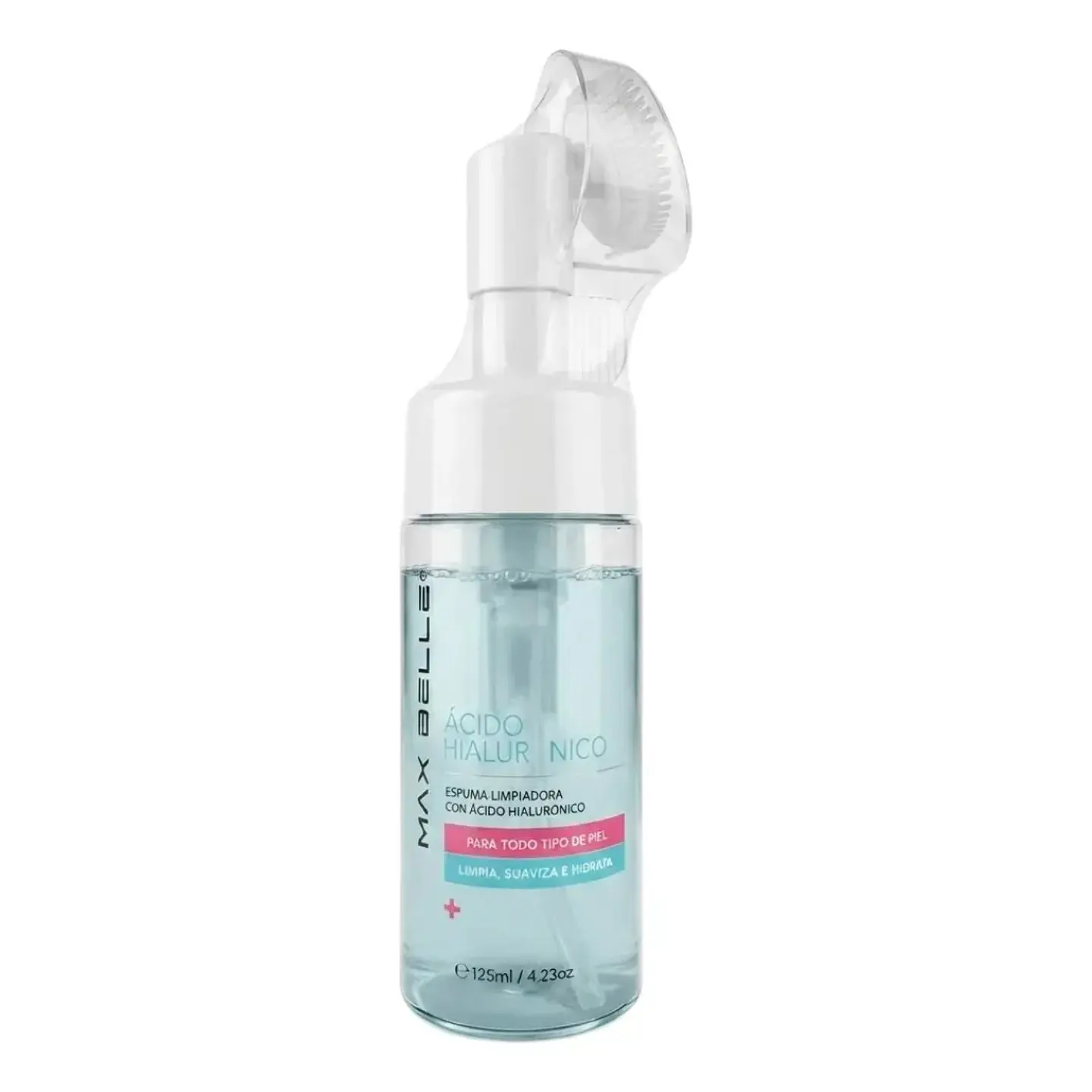 Espuma Facial Limpia Hidrata Acido Hialurónico Max Belleza 1