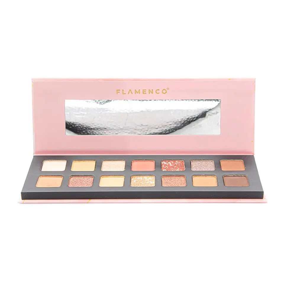 Paleta de Sombras de Ojos Nude Romance - Flamenco 1