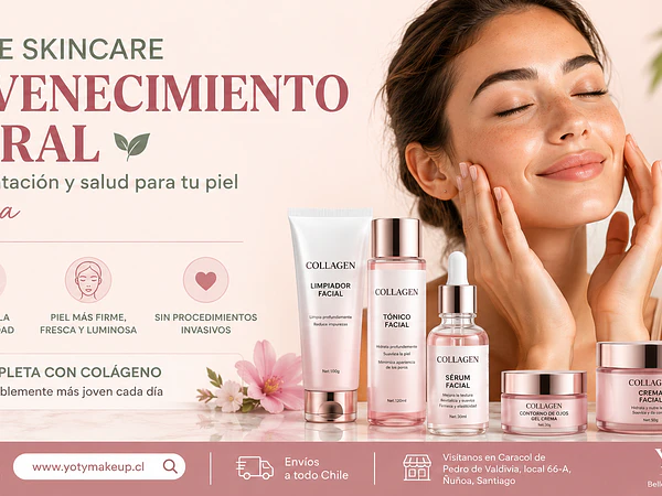 Rutina de skincare para un rejuvenecimiento natural: frescura y piel saludable sin cirugía