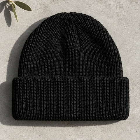 Gorro beanie negro