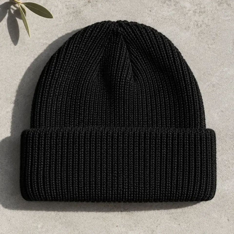 Gorro beanie negro 1