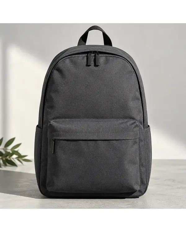 Mochila diaria gris carbón