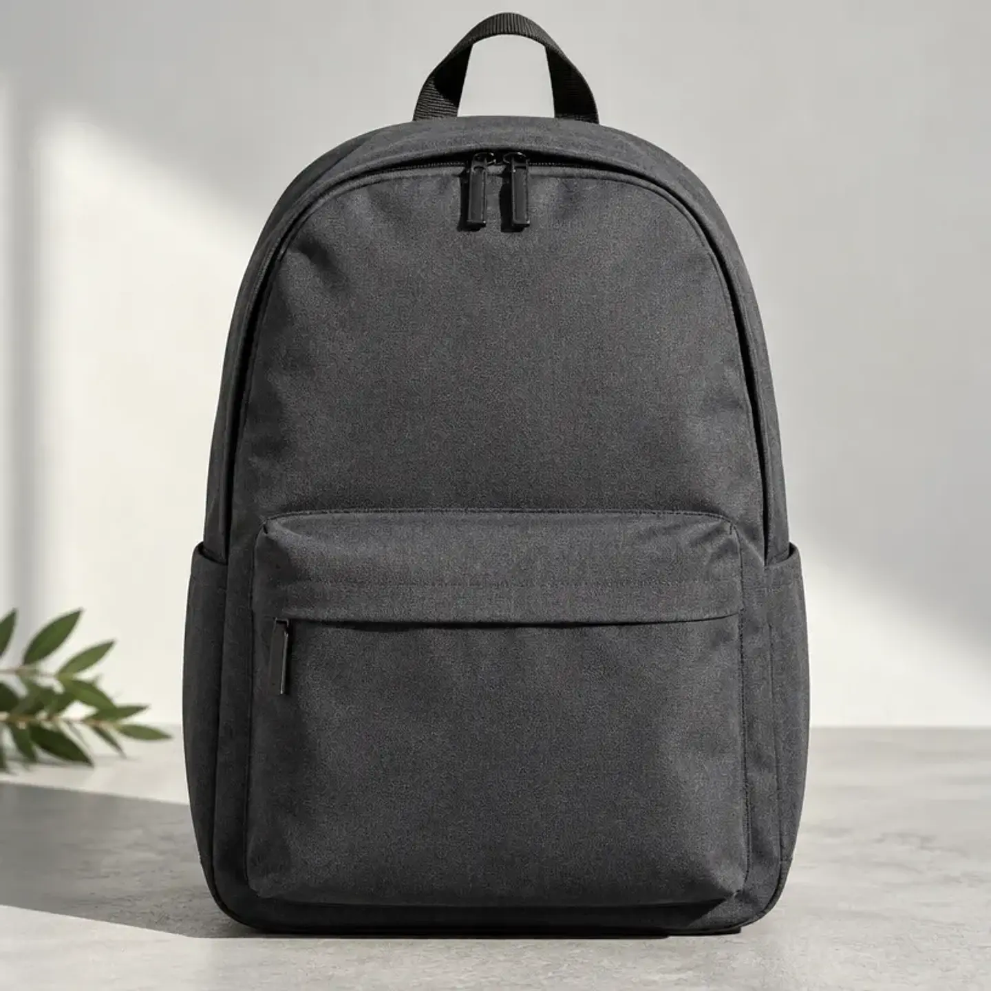 Mochila diaria gris carbón 1