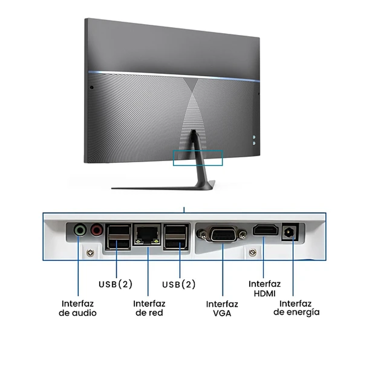 All In One 23,8'' Intel Core I5-3470 16GB 256GB SSD Modelo A 6