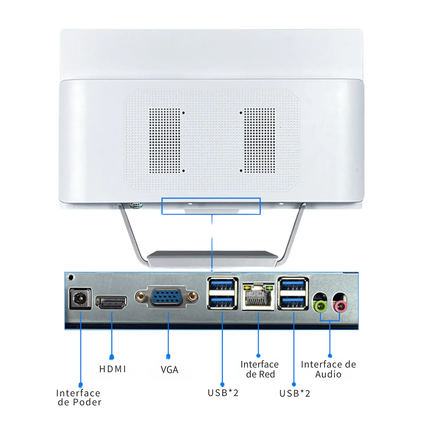 All In One 23,8'' Intel Core I5-3470 16GB 256GB SSD Modelo PD 4