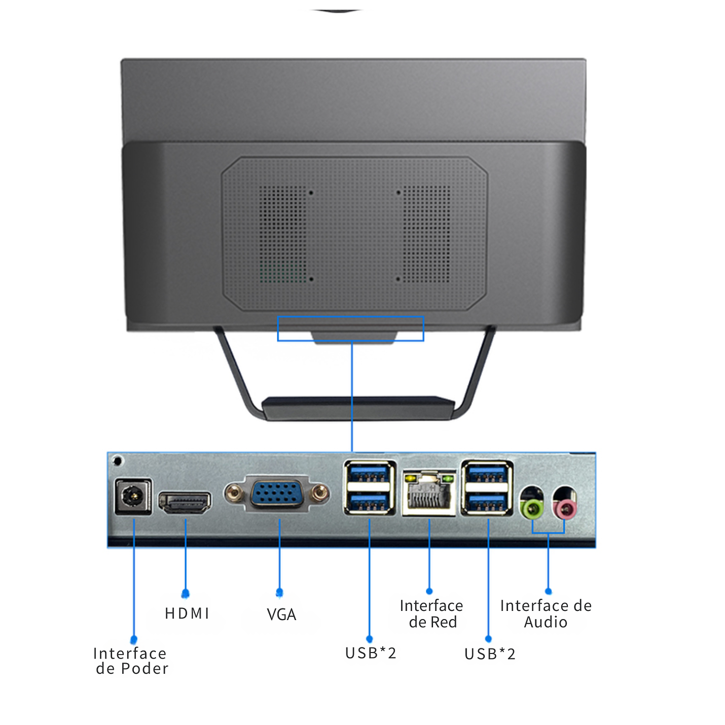 All In One 23,8'' Intel Core I5-3470 16GB 256GB SSD Modelo PD 9