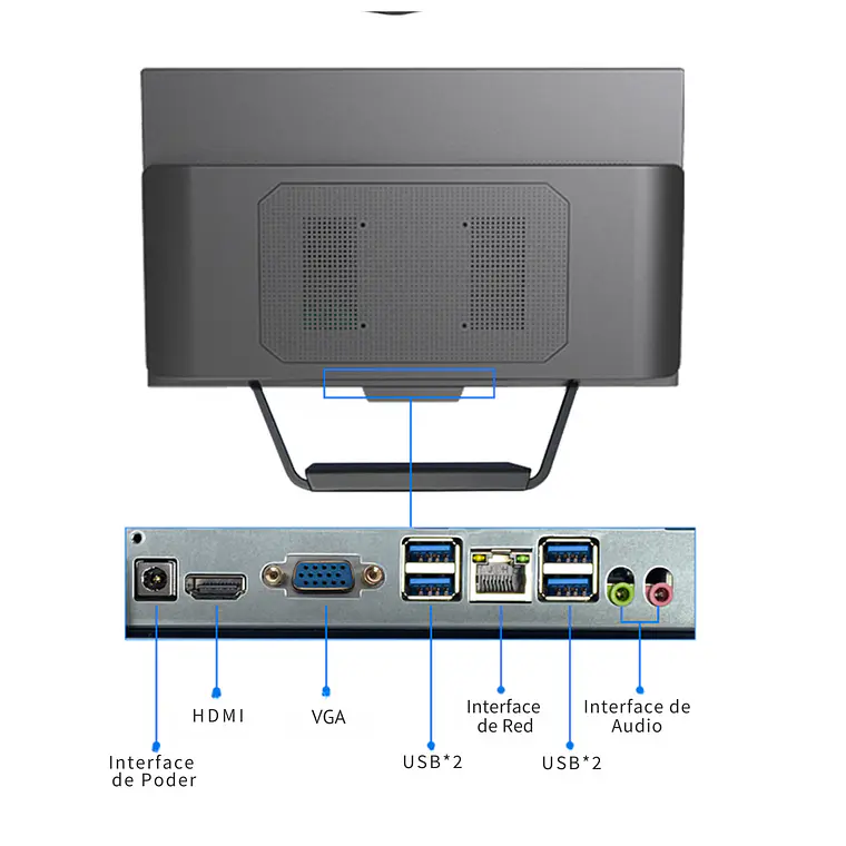 All In One 23,8'' Intel Core I5-3470 16GB 256GB SSD Modelo PD 9